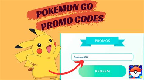 pokemon go valid promo codes.